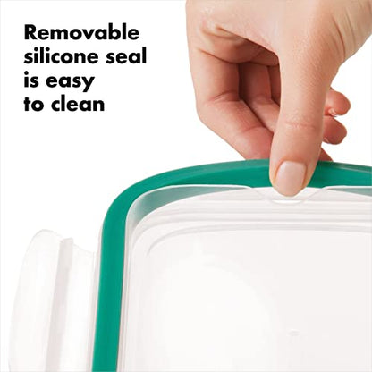 OXO Good Grips 4-Piece Smart Seal Leakproof Mini Glass AirtightContainer Set - size: 4 Piece Mini Set