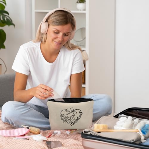 Phlebotomist Gifts,Nurse Phlebotomist Makeup Bag for Women, Future Nurse Gifts Supplies Cosmetic Bag Travel Toiletry Bag for Women, Stethoscope Medical Zipper Makeup Pouch - color: Phlebotomist
