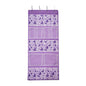 16 Pockets Over Door Hanging Storage Organizer with 4 Kinds Pouches for Shoes,Sock,Hat,Underwear,Handbag,Cosmetics,Toiletry,Behind Door Hanging Shelf Space-saving for Bathroom,Bedroom,Entrance,Purple - style: Medium-Purple: Pack of 1