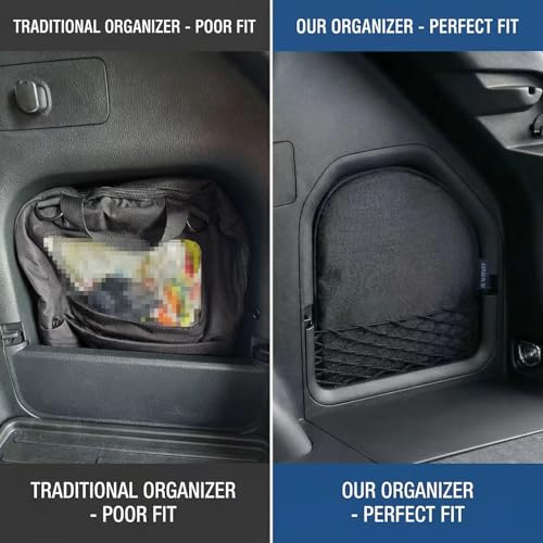 For Toyota Rav4 2026 Trunk Upgrade, Trunk Organizer Pocket Bag, Trunk Cubby Storage bag,Cargo side pocket Black, 1 pc