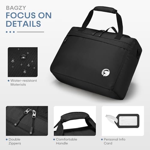 40x30x15cm Personal Item Travel Bag 16x12x6 inch Lightweight Gym Bag Foldable Duffle Bag Mens Water-resistant Weekender Bags for Women for Overnight Hospital Carry on Bags for Airplanes Gray - color: Gray