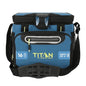 Titan by Arctic Zone Deep Freeze Cooler - Zipperless Hardbody Cooler - Deep Freeze Insulation, HardBody Liner, and SmartShelf - color: Marine Blue, size: 16 Can