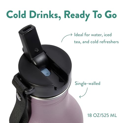 Tumbler, Stainless Steel 2-in-1 Travel Coffee Mug & Water Bottle, Leak Proof Insulated Cup for Hot & Cold Drinks, BPA Free, Fits Most Cup Holders (Purple Grape) - color: Purple Grape