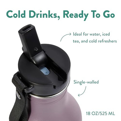 Tumbler, Stainless Steel 2-in-1 Travel Coffee Mug & Water Bottle, Leak Proof Insulated Cup for Hot & Cold Drinks, BPA Free, Fits Most Cup Holders (Purple Grape) - color: Purple Grape