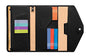 ZOPPEN Mulit-purpose Rfid Blocking Passport Holder Travel Wallet (Ver.4) Passport and Vaccine Card Holder ComboTri-fold Document Organizer Travel Essentials - color: #1 black