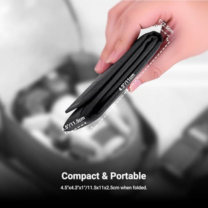 NEEWER 82mm Filter Case, Trifold Foldable Splash Resistant Protective Carry Pouch Storage Bag Accessories, Holds Up to Three 82mm Round Camera Lens Filters, PB15 - style: Pb15