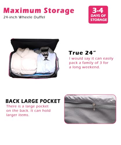 Dance Bag With Garment Rack,23inch Dance Competition Garment Bags with Clothes rack,Suitcase,Rolling duffle For Travel, Wheeled Drop-Bottom Upright Luggage Closet Suitcase (Grey - color: 23inc-Grey D