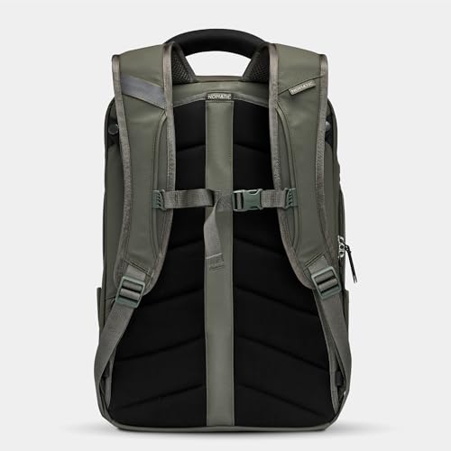 NOMATIC 20L Travel Pack - Mens Travel Backpack - Expandable to 30L - Water Resistant Daypack - TSA-Ready - Lightweight Business Traveling Backpack for Men - 16" Laptop Compartment - color: Olive, size: 20L