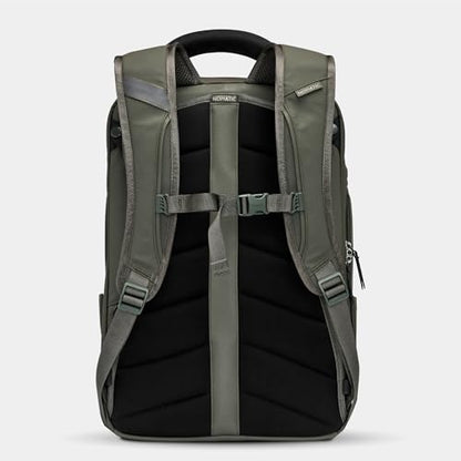 NOMATIC 20L Travel Pack - Mens Travel Backpack - Expandable to 30L - Water Resistant Daypack - TSA-Ready - Lightweight Business Traveling Backpack for Men - 16" Laptop Compartment - color: Olive, size: 20L