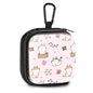 Square Data Cable Earbud Charger Coin Storage Bag Shockproof and Drop-Proof EVA Material Compatible with AirPod(Cute cat) - color: cute cat