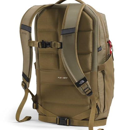 THE NORTH FACE Surge Commuter Laptop Backpack | Daypack With Water Repellent Finish, 16" Laptop Sleeve, Reflective Details - color: Cedar/Lava Red, size: One Size