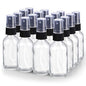 Wedama Spray Bottle, 2 oz Fine Mist Glass Spray Bottle, Little Refillable Liquid Containers for Watering Flowers Cleaning (16 Pack, Clear) - color: Clear, size: 2 Ounce (Pack of 16)