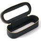 Aveniee Slim Clear Makeup Brush Bag, Small Cosmetic Brush Holder, Mini Toiletry Bag Travel Case for Women, Thin Make up Bags with Dual Zipper, Cute Travel Essentials Bag Organize - Black - color: Black, style: Graceful Slim