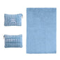 Travel Blanket and Pillow-2-in-1, Ultra-Soft&Compact, Airplane Blanket with Hand Luggage Belt and Backpack Clip,Travelers Accessories Gifts, 61x43 Inches（Blue） - color: Blue