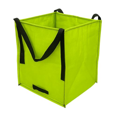 DURASACK Heavy Duty Storage Tote Bag 22-Gallon Rugged Woven Polypropylene Moving Bag, Reusable Self-Standing Design, Holds up to 500 Pounds, Single, Lime Green - color: Lime Green, size: Single