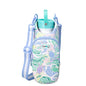 Swig Life Water Bottle Sling Bag, Water Bottle Holder with Adjustable Strap, Bottles Carrier Bag with Zippered Phone Pocket, Holds 36oz Bottles, Bottle Accessories (Sea Swirl) - color: Sea Swirl