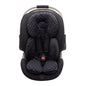 Pro Goleem Infant Car Seat Insert, Baby Head Neck Body Support, Soft Minky Newborn Car Seat Strap Pads, 2-in-1 Reversible, Boys and Girls, Black - color: B1-black