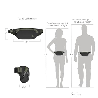 Travelon Anti-Theft The Voyages Waist Pack - color: Black