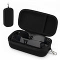 Double Eyeglasses Case,Hard Shell Glasses Case Travel Sunglasses Organizer with Adjustable Slot & Clip for Men Women - color: Black
