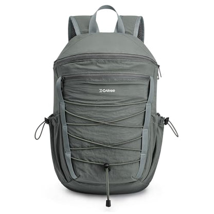 G4Free Hiking Backpack for Women Men 20L Lightweight Travel Backpacks Daypack Outdoor Daily Camping, Dark Gray-green - color: Dark Gray-green