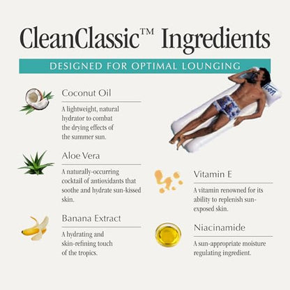 Vacation Classic SPF 50 Sunscreen Lotion, 20 Fluid Ounces - Invisible, No White Cast, Water-Resistant, Body Sunscreen, Dermatologist-Tested, Family Size, Vegan, - size: 20 Fl Oz (Pack of 1), style: SPF 50