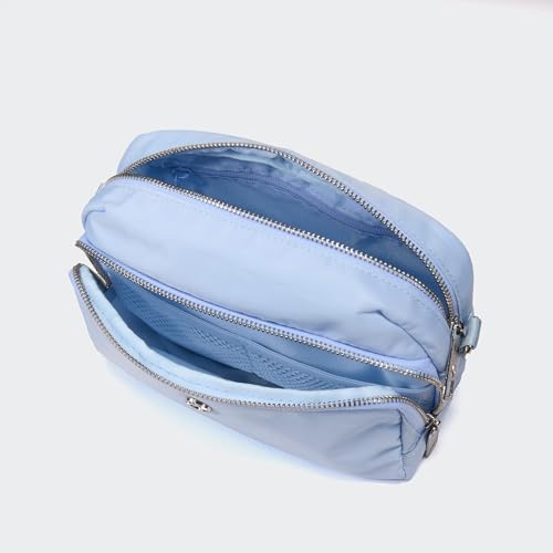Pander Crossbody Sling Bag – Everyday Purse with Adjustable Strap, Perfect for Travel, Errands, and Daily Use - color: Windmill Blue