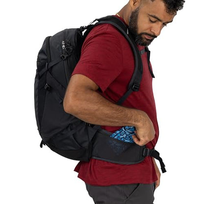 Osprey Sportlite 25L Lightweight Hiking Backpack for Men and Women - Everyday Hiking Bag - Travel Daypack, Extended Fit - color: Graphite Purple, style: 25l - Extended Fit