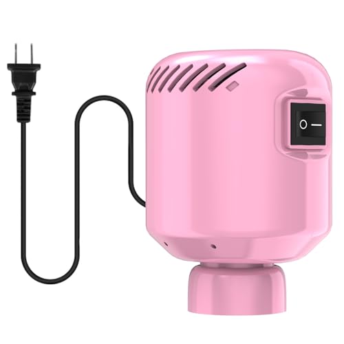 Electric Pump for Vacuum Storage Bags, Portable Vacuum Bag Pump, Electric Vacuum Pump for Storage Bags, Great for Various Vacuum Seal Bags for Clothing,Blankets,Bedding- Pink (No Bags) - color: Pink
