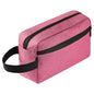 Icramsy Travel Toiletry bag Toiletry bag for women men Hanging Cosmetic bag Travel accessories for Women Men (Rosy) - color: Rosy