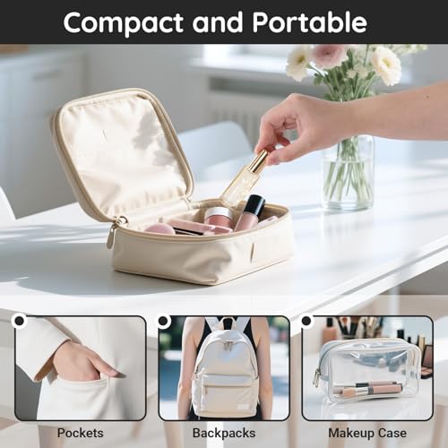 Segbeauty 0.34oz Empty Travel Perfume Bottle, 10pcs Glass Portable Perfume Atomizer Refillable, 10ml Mini Cologne Spray Bottles, Small Travel Sample Cologne Bottles with Clear Transfer Tool Set - color: Black Pink Gold Gray Blue, style: Mini Bottle Set
