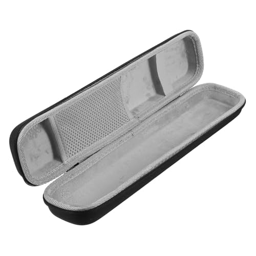 FOMIYES Hair Straightener Protective Case Travel Hair Straightener Bag Eva Storage Pouch for Styling Tools - color: Black