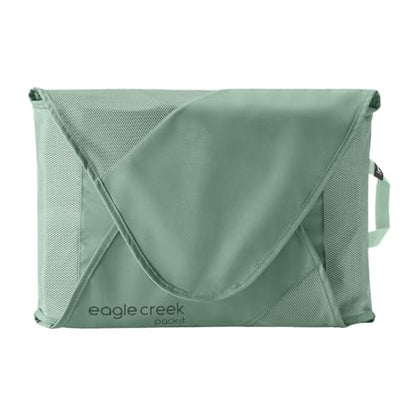 Eagle Creek Pack-It Reveal Garment Folder - Compression Wings - Maximize Luggage Space - Convenient Top Handle - Quick Drying Material - Large - Willow Green - color: Green