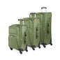 SWISSGEAR Sion Softside Expandable Spinner Luggage Durable Lightweight Travel Suitcase, Evergreen, 3-Piece Set (Carry-On/Medium/Large) - color: Evergreen, size: 3-Piece Set (Carry-On/Medium/Large)