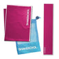 SHAKEitCOOL Original Cooling Towel – Be Cool in Style - Heat Relief, Soft, Lightweight, Sun Protection, Easy Clean - Perfect for Biking, Running, Yoga, Gym, Gardening - Berry - color: Berry