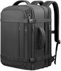 Roomy Carry On Backpack, Expandable Large Capacity Travel Backpack 1-7 Days with LifetimeWarranty,Fits18.4" Laptop,Water Resistant Anti Theft Carry on Laptop Backpack for Men Women,Flight Travel,Black - color: Black, size: 18.4inch (22"x14"x9")