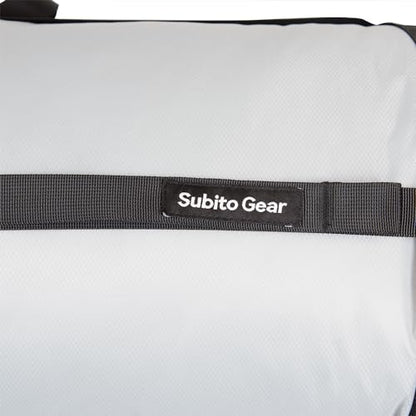70D Nylon Compression Stuff Sack for Sleeping Bag, Ultralight Stuff Bag Organizer 1L/5L/7L/17L/25L for Traveling Camping Hiking Backpacking - color: Gray (18-25L)