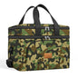Rnivvi Lunch Box for Men, Double Decker Insulated Cooler Bag Lunch Bag Reusable Leakproof Tote Lunch Container with Strap for Work Family Picnic Camping, 18 Cans 12L, Large Adults, Green Camouflage - color: Green Camouflage