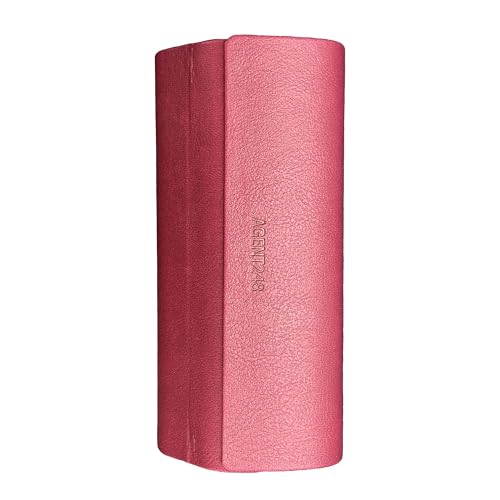 Eyeglass and Sunglass 2-Compartment Travel Case - color: Merlot Red