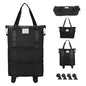 18-40L Rolling Duffle Bag with Wheels,Expandable Foldable Luggagelarge Expandable Travel rolling bag,Wheeled Travel Duffel Weekend Bags,Lightweight Carry-On Luggage for Gym, Camping, Business Trip
