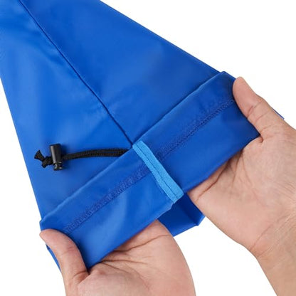 PALTERWEAR Drawstring Bag with Toggle - Nylon Cinch and Ditty Pouch Six-Pack (Blue, 6 x 8 Inch, Set of 6) - color: Blue, size: 6 x 8 Inch