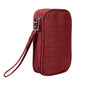 Travel Cable Organiser Bag Pouch Electronic Accessories Carry Case Flash Drive Earphone Carrying Case Tech Gadget Storage Organizer for Cord Hard Disk Power Bank