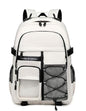 Laptop Backpack For Teen Boys Girls Durable Bookbag Middle High School Bag Women Men Waterproof Travel Daypack (2grey) - color: Grey