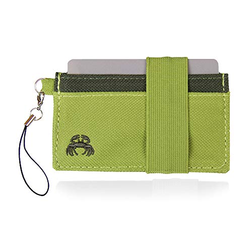 Crabby Wallet - Thin Minimalist Front Pocket Wallet - C3 Canvas Wallet,Holden,One Size - color: Holden