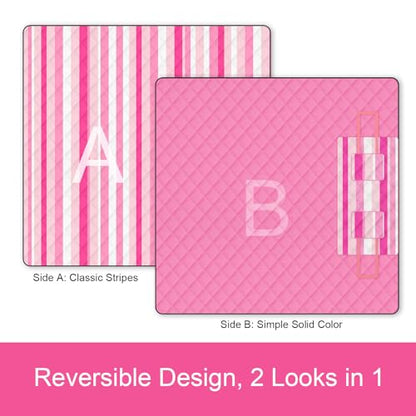 2 in 1 Tote Picnic Blanket Waterproof Outdoor Camping Mat,Large Capacity Beach Blanket 80''x80'' 7 Layers Easy to Foldable and Carry. - color: Pink