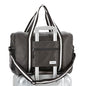 Arxus Foldable Tote Bag for Travel Expandable Lightweight Carry On Luggage 22L Packable Duffle Bag for Traveling - color: Gray