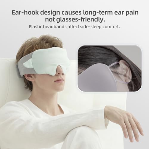Sleep Eye Mask, Green - color: Green