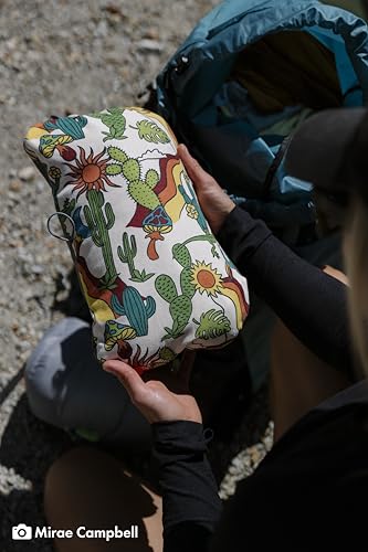 Therm-a-Rest Compressible Cinch Camping and Backpacking Pillow, Large - 16 x 23 Inch, Desert - color: Desert, size: Large - 16 x 23 Inch