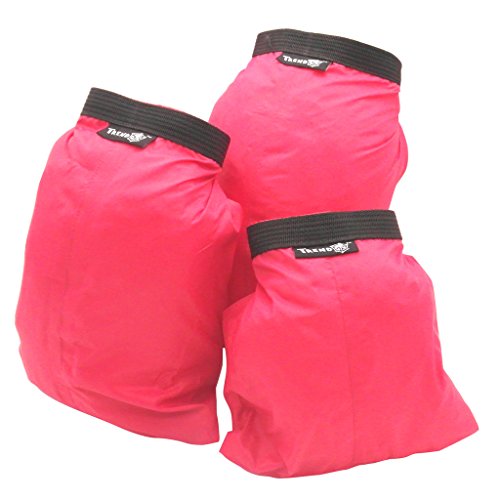 TRENDBOX Roll Top Waterproof Dry bag Kit Storage Compression Bag Sack Poch Packing Organizers Water Resistant Camping Travel - color: Magenta