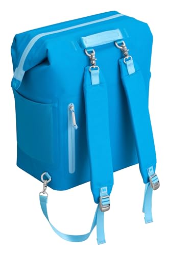 Stanley All Day Madeleine Backpack Soft Cooler 20 Can Cooler with Handle and Shoulder Straps Insulated Travel Bag with Zipper BPA-Free - color: Azure, style: Midi