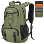 Nerlion Lightweight Foldable 35L Hiking Backpack Travel Backpack for Men Women Camping Waterproof Outdoor Hiking Daypack Backpack Green - color: Green